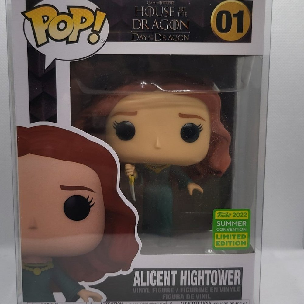 GoT House of the Dragon Day of the Dragon Alicent Hightower with Dagger Pop